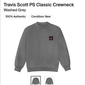 TRAVIS SCOTT CACTUS JACK PlayStation crewneck